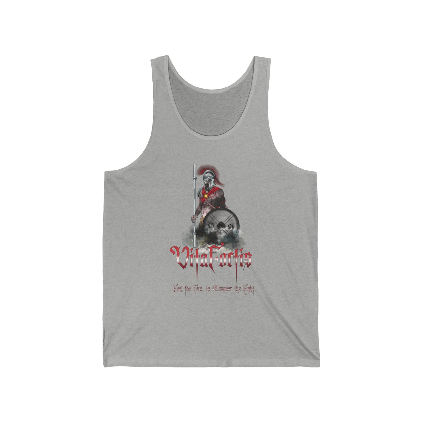 VitaFortis Classic Logo Tank Top – Fuel the Fire, To Conquer the Fight