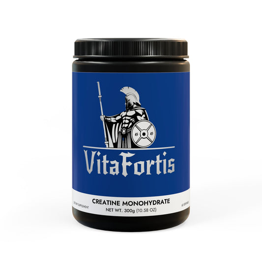 VitaFortis Creatine Monohydrate – 5g Pure Micronized Creatine | Muscle Growth, Strength & Performance | Unflavored, Keto-Friendly | 100 Servings